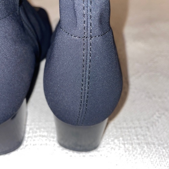 Mephisto Ankle Boots Women’s Size 6.5 B Black Stretch Block Heel Booties - Picture 11 of 12